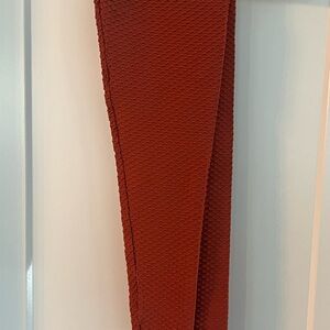 Booty by Brabants croco Leggings in Deep Rust